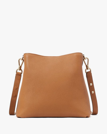 KateSpade Hudson Pebbled Leather Shoulder Bag Bungalow