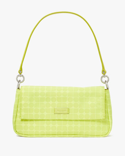 KateSpade Noel Jacquard Convertible Crossbody Wasabi Multi