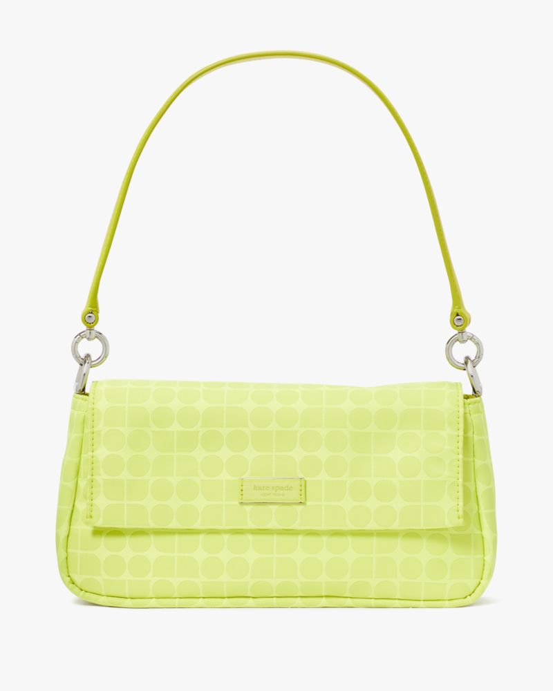 KateSpade Noel Jacquard Convertible Crossbody Wasabi Multi