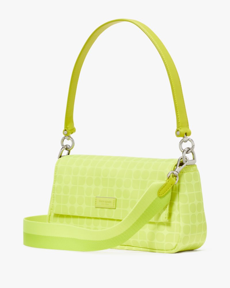 KateSpade Noel Jacquard Convertible Crossbody Wasabi Multi