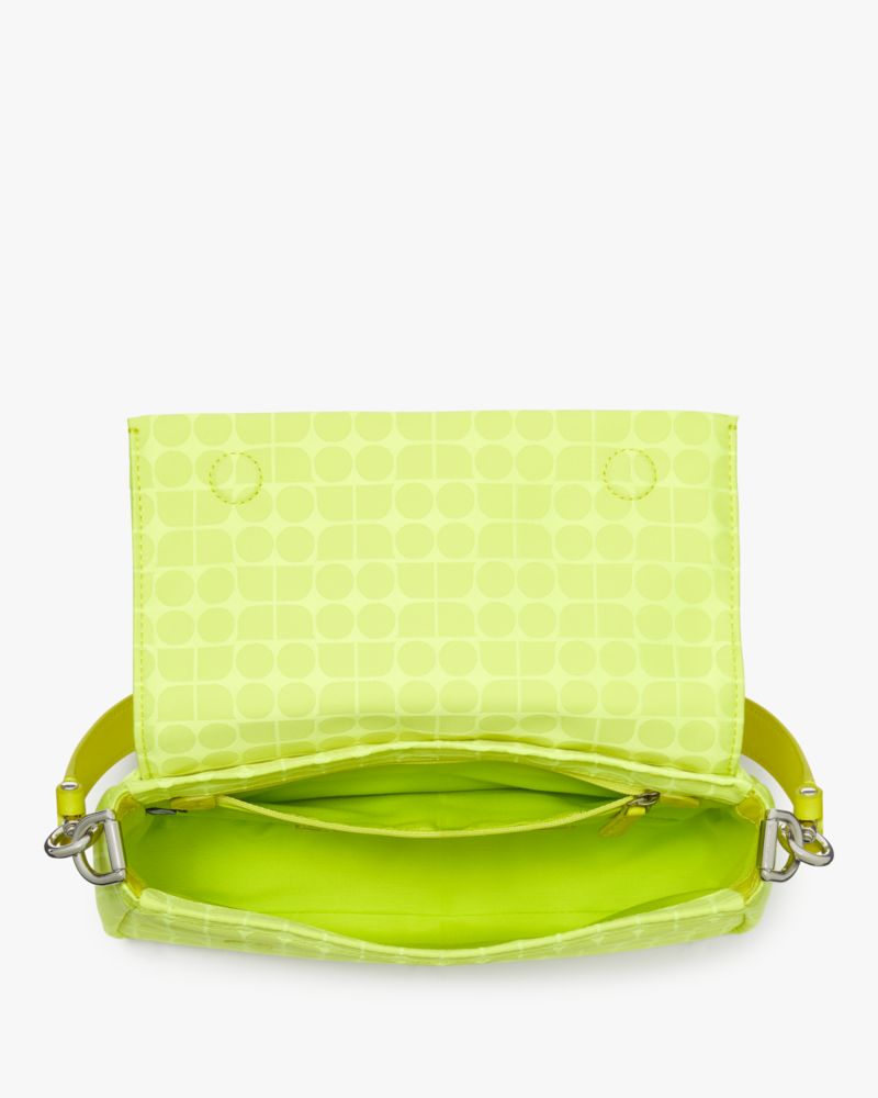 KateSpade Noel Jacquard Convertible Crossbody Wasabi Multi