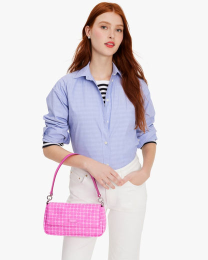 KateSpade Noel Jacquard Convertible Crossbody Vivid Snapdragon Mul