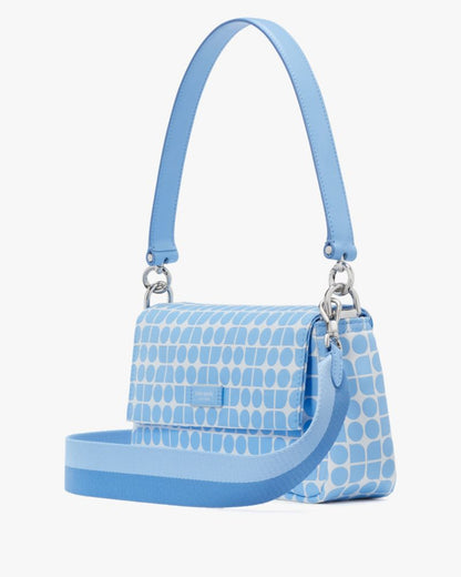 KateSpade Noel Jacquard Convertible Crossbody Astral Blue Multi