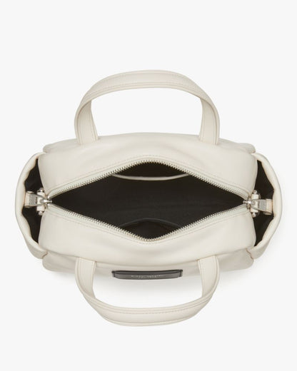 KateSpade Puffed Satchel Parchment