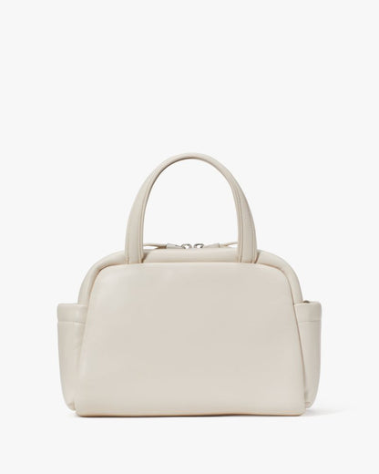 KateSpade Puffed Satchel Parchment