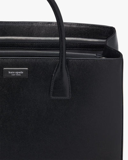 KateSpade Sam Icon Large Tote Black