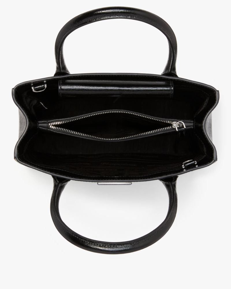 KateSpade Sam Icon Square Tote Black