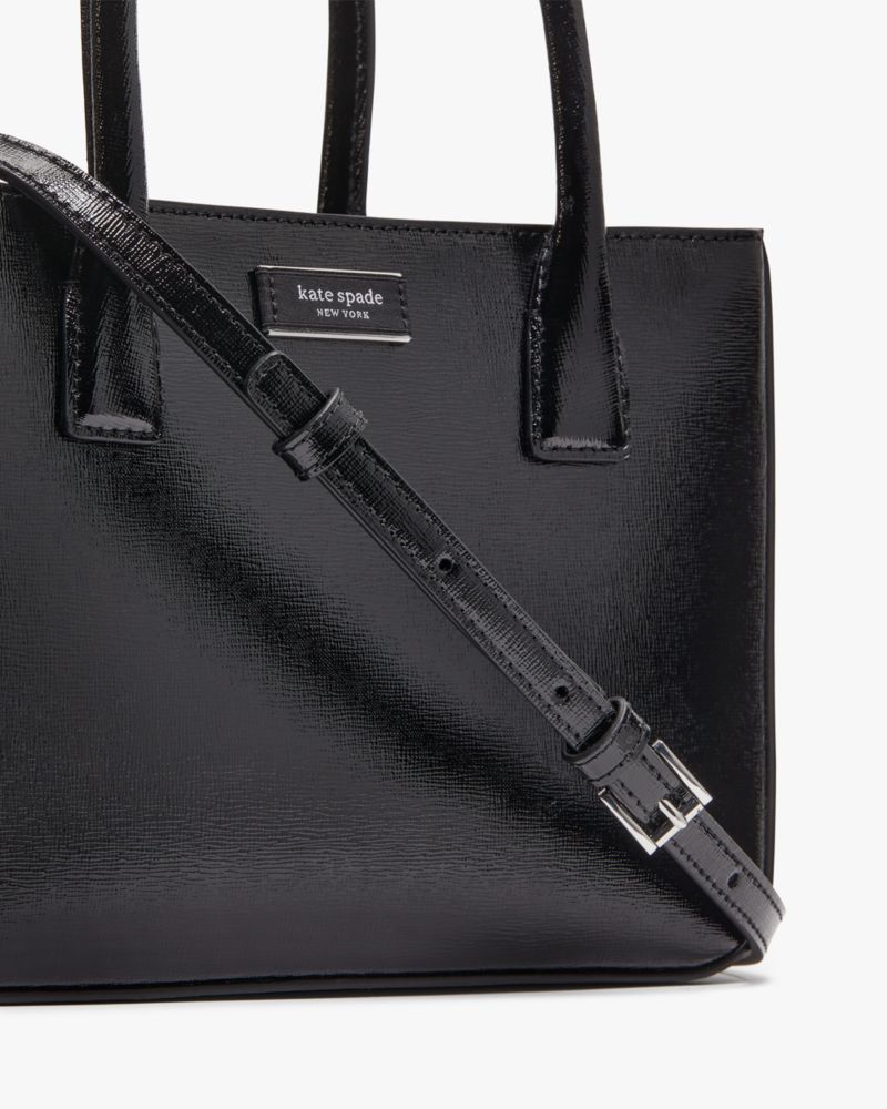 KateSpade Sam Icon Square Tote Black