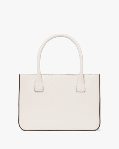 KateSpade Sam Icon Square Tote Parchment