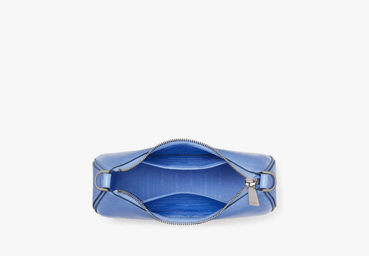 Sam Icon Shiny Small Convertible Crossbody Genie Blue Genie Blue