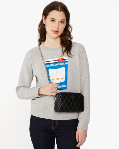 KateSpade Carey Chain Camera Bag Black