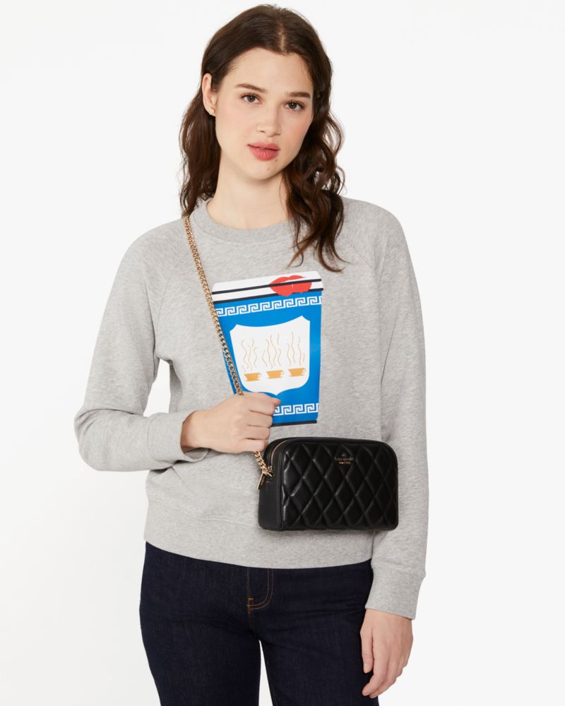 KateSpade Carey Chain Camera Bag Black