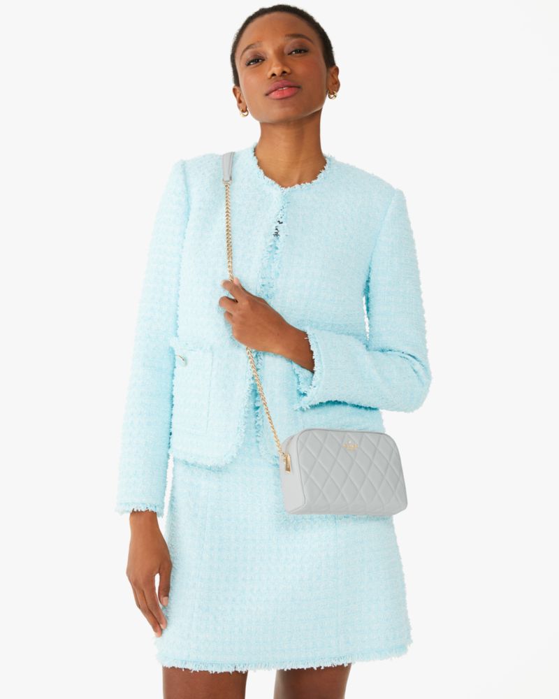 KateSpade Carey Chain Camera Bag Stone Path