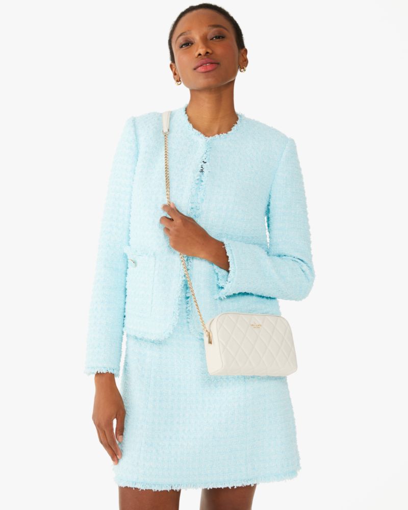 KateSpade Carey Chain Camera Bag Meringue