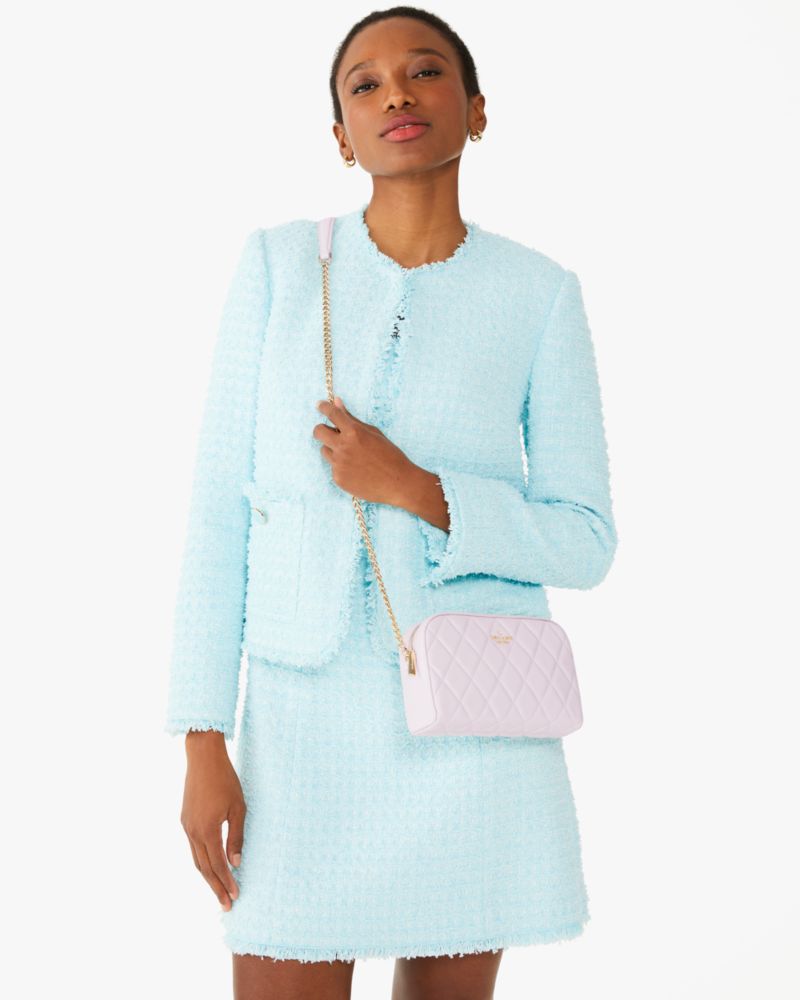 KateSpade Carey Chain Camera Bag Pale Amethyst