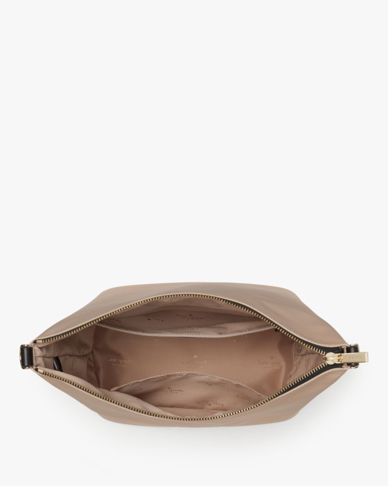 KateSpade Chelsea Large Duffle Crossbody Warm Beige Multi