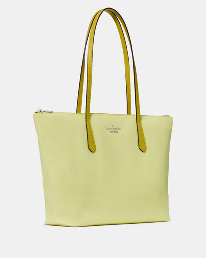 KateSpade Kitt Nylon Medium Tote Tennis Ball Multi