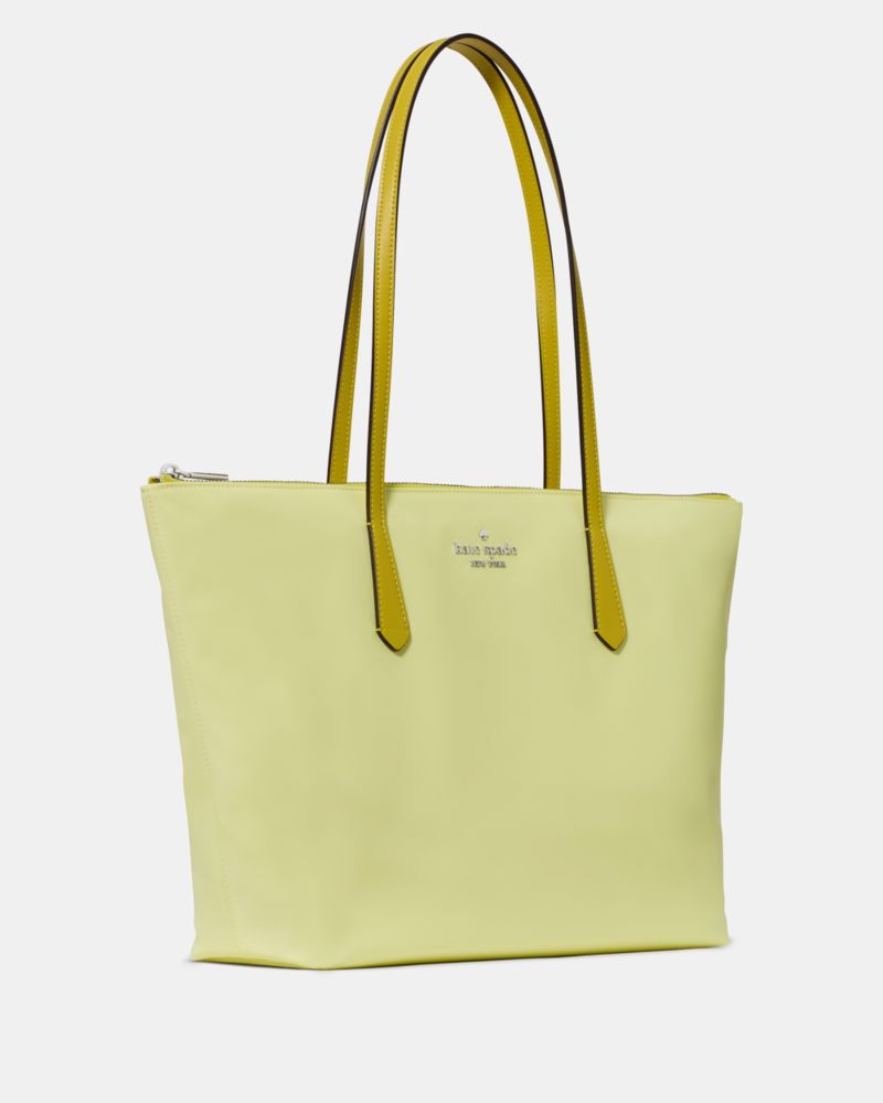 KateSpade Kitt Nylon Medium Tote Tennis Ball Multi