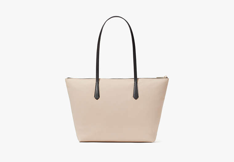 Kitt Nylon Medium Tote Warm Beige Multi Warm Beige Multi