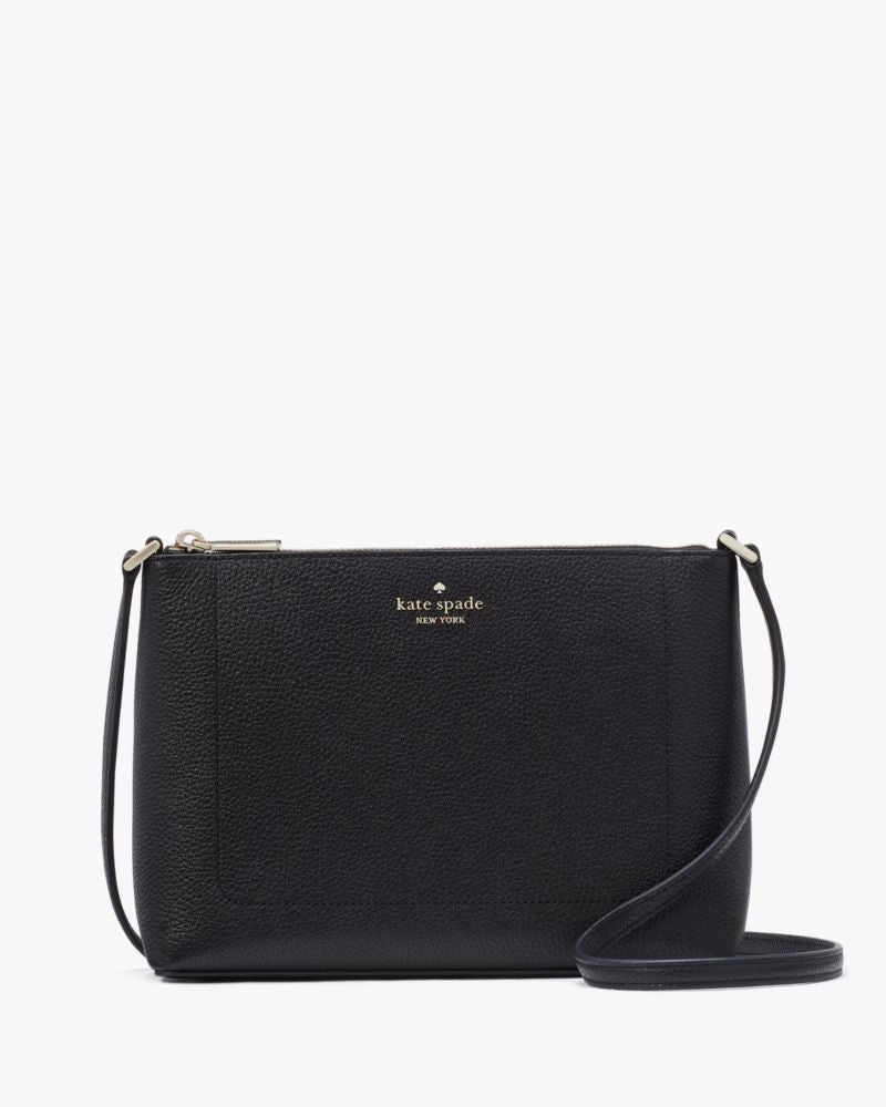 KateSpade Leila Medium Crossbody Black
