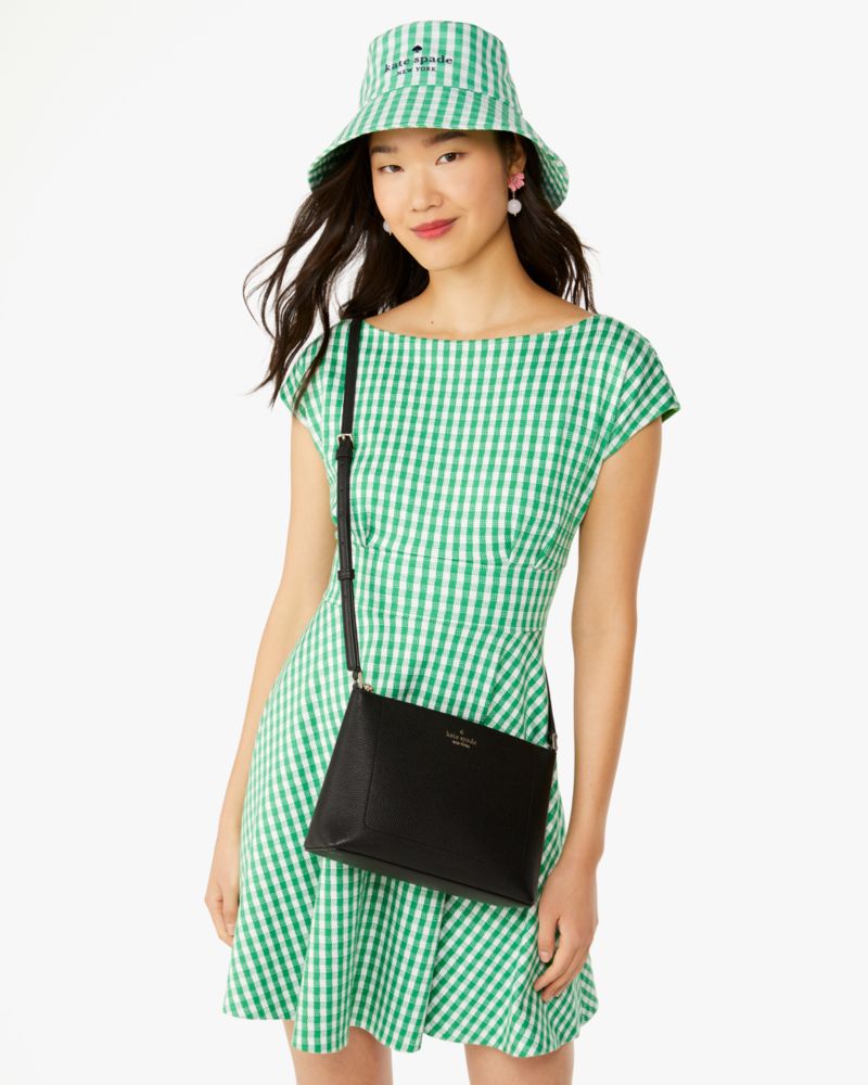 KateSpade Leila Medium Crossbody Black
