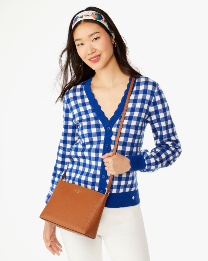 KateSpade Leila Medium Crossbody Warm Gingerbread