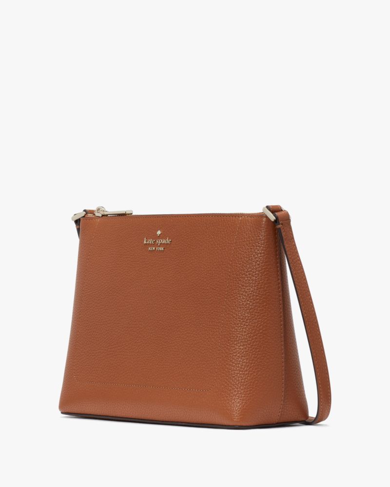 KateSpade Leila Medium Crossbody Warm Gingerbread