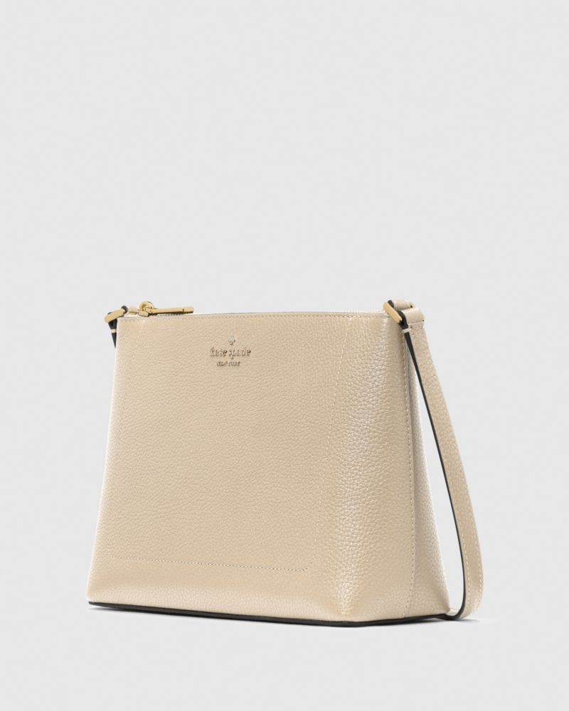 KateSpade Leila Medium Crossbody Light Sand