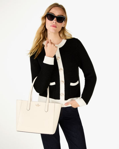 KateSpade Staci Medium Tote Meringue