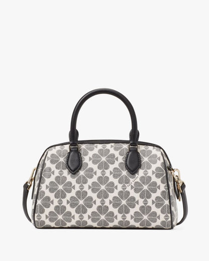 KateSpade Spade Flower Small Dolly Duffle Black Multi