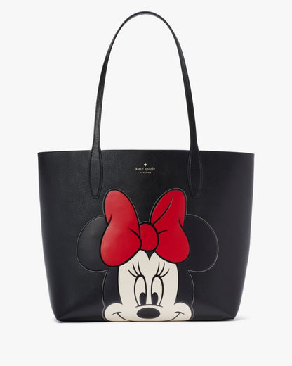 KateSpade Disney X Kate Spade New York Reversible Minnie Large Tote Black Multi