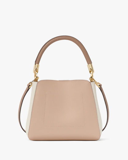 KateSpade Phoebe Small Top Handle Bag Toasted Hazelnut Multi