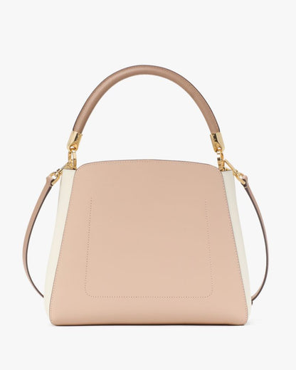KateSpade Phoebe Medium Top Handle Bag Toasted Hazelnut Multi