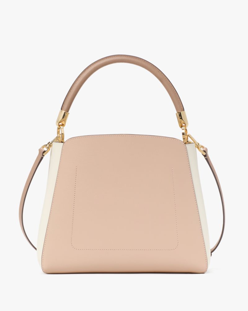 KateSpade Phoebe Medium Top Handle Bag Toasted Hazelnut Multi