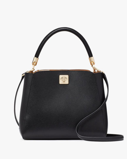 KateSpade Phoebe Medium Top Handle Satchel Black