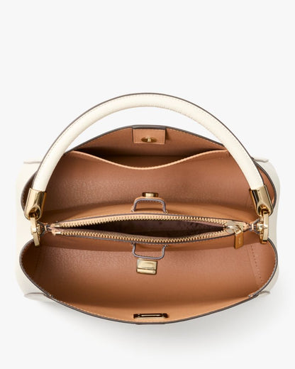 KateSpade Phoebe Medium Top Handle Satchel Meringue