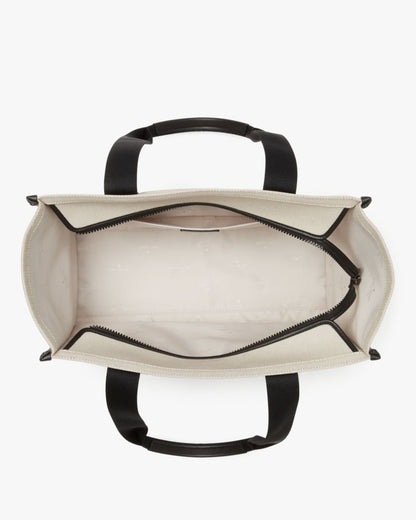 KateSpade Kip Canvas Large Tote Natural Multi
