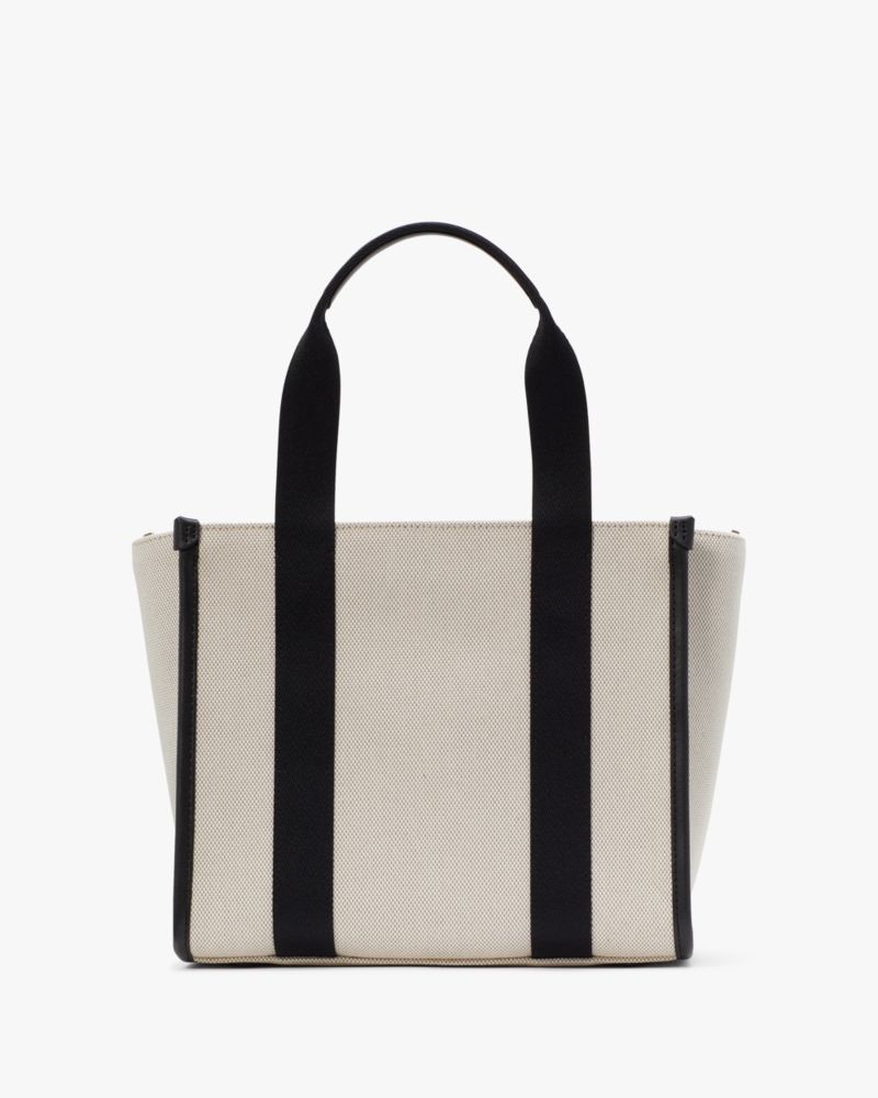 KateSpade Kip Canvas Small Tote Natural Multi