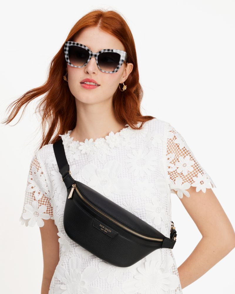KateSpade Hudson Belt Bag Black