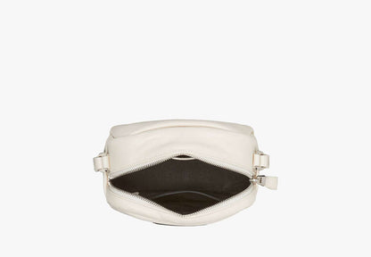 Puffed Small Crossbody Parchment Parchment