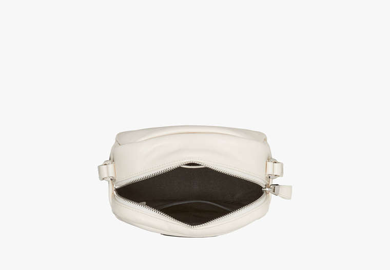 Puffed Small Crossbody Parchment Parchment