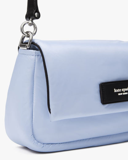 KateSpade Puffed Lola Convertible Crossbody Viola Flower