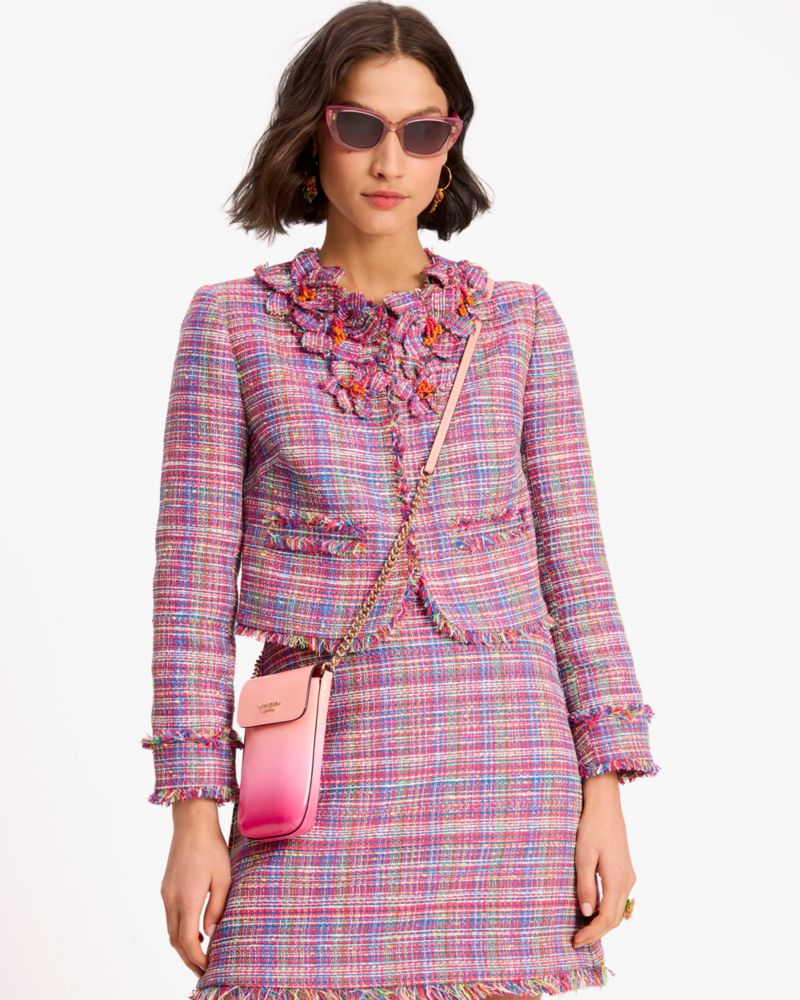 KateSpade Steffie Ombre Phone Crossbody Melon Ball Multi