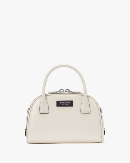 KateSpade Sam Icon Mini Duffle Bag Parchment