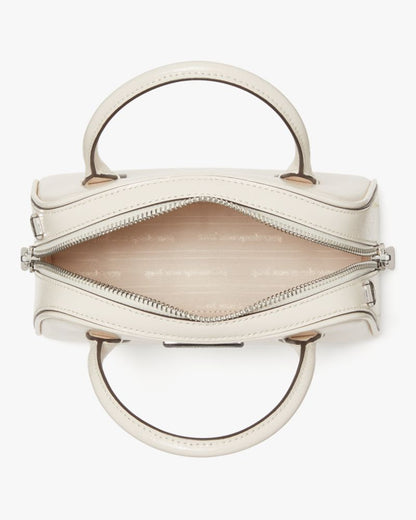 KateSpade Sam Icon Mini Duffle Bag Parchment