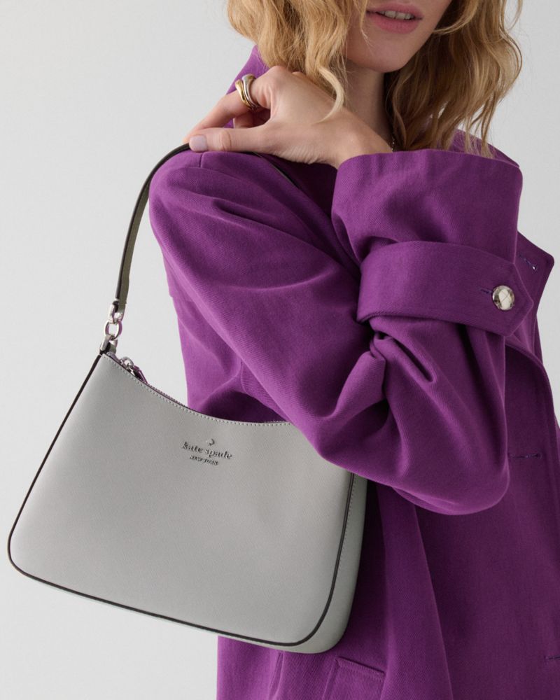 KateSpade Madison Shoulder Bag Platinum Grey