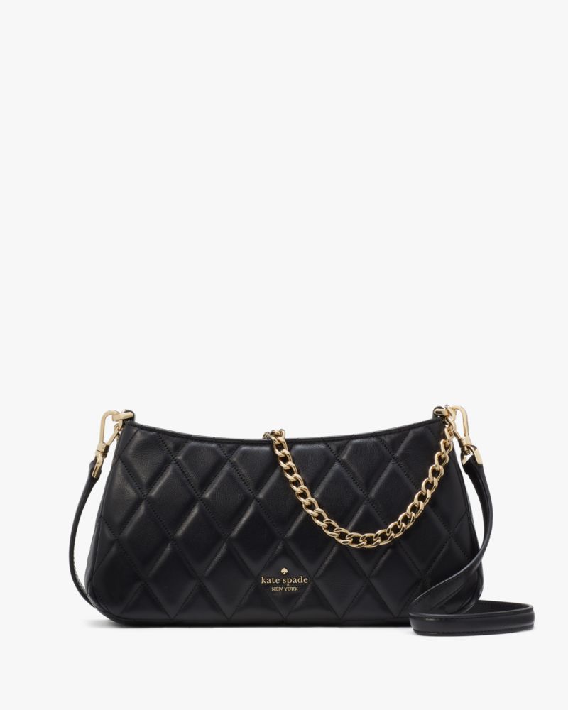 KateSpade Carey Small Convertible Crossbody Black