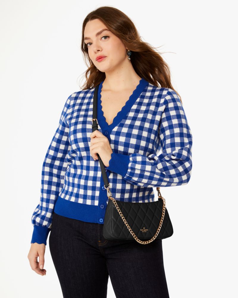 KateSpade Carey Small Convertible Crossbody Black
