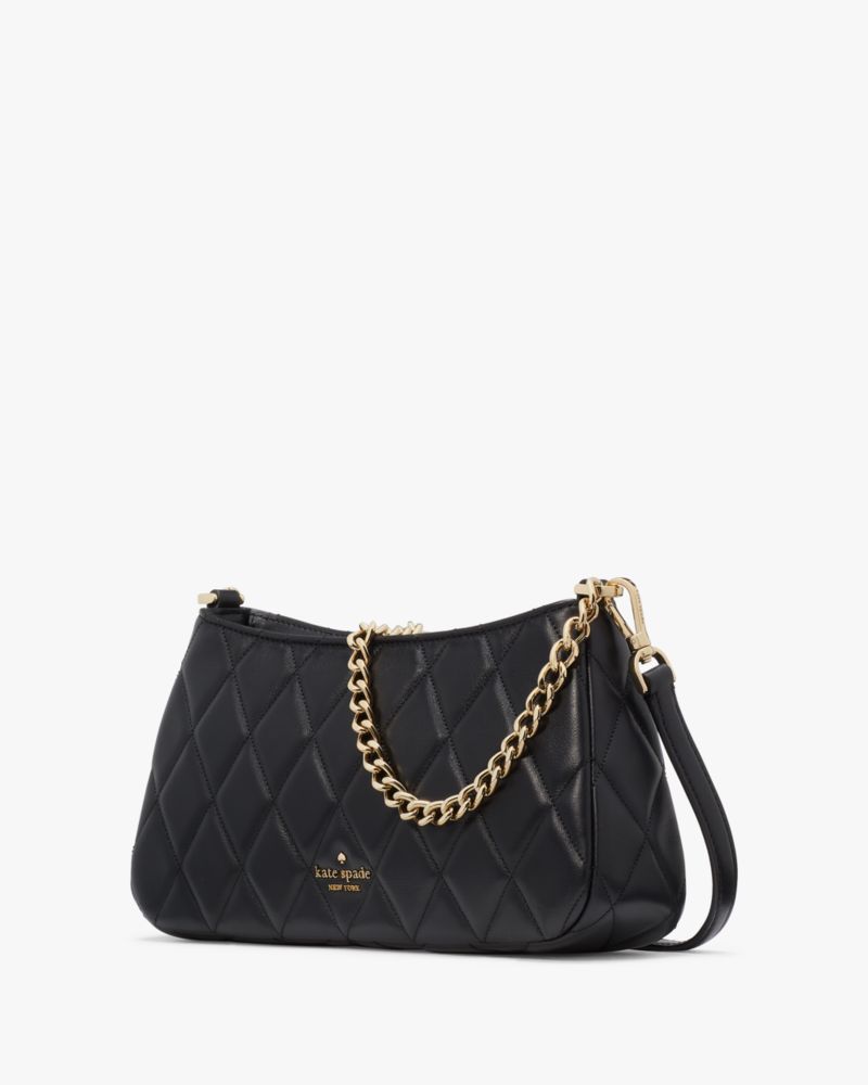 KateSpade Carey Small Convertible Crossbody Black