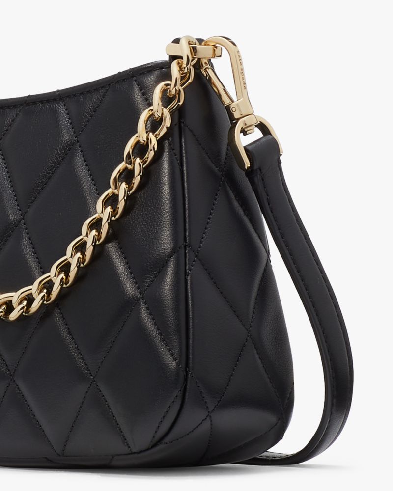 KateSpade Carey Small Convertible Crossbody Black